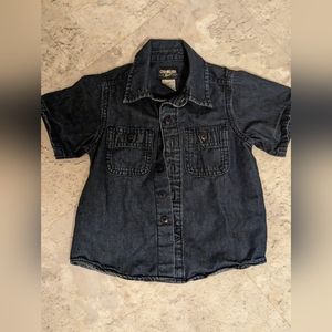 Osh Kosh cotton short sleeve shirt. 2T
